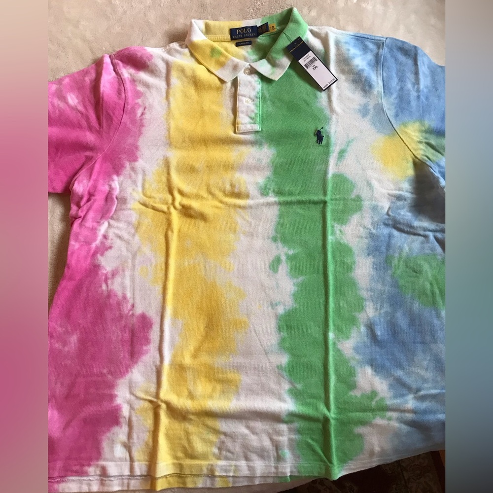Polo Ralph Lauren Tie-Dye Polo Shirt
